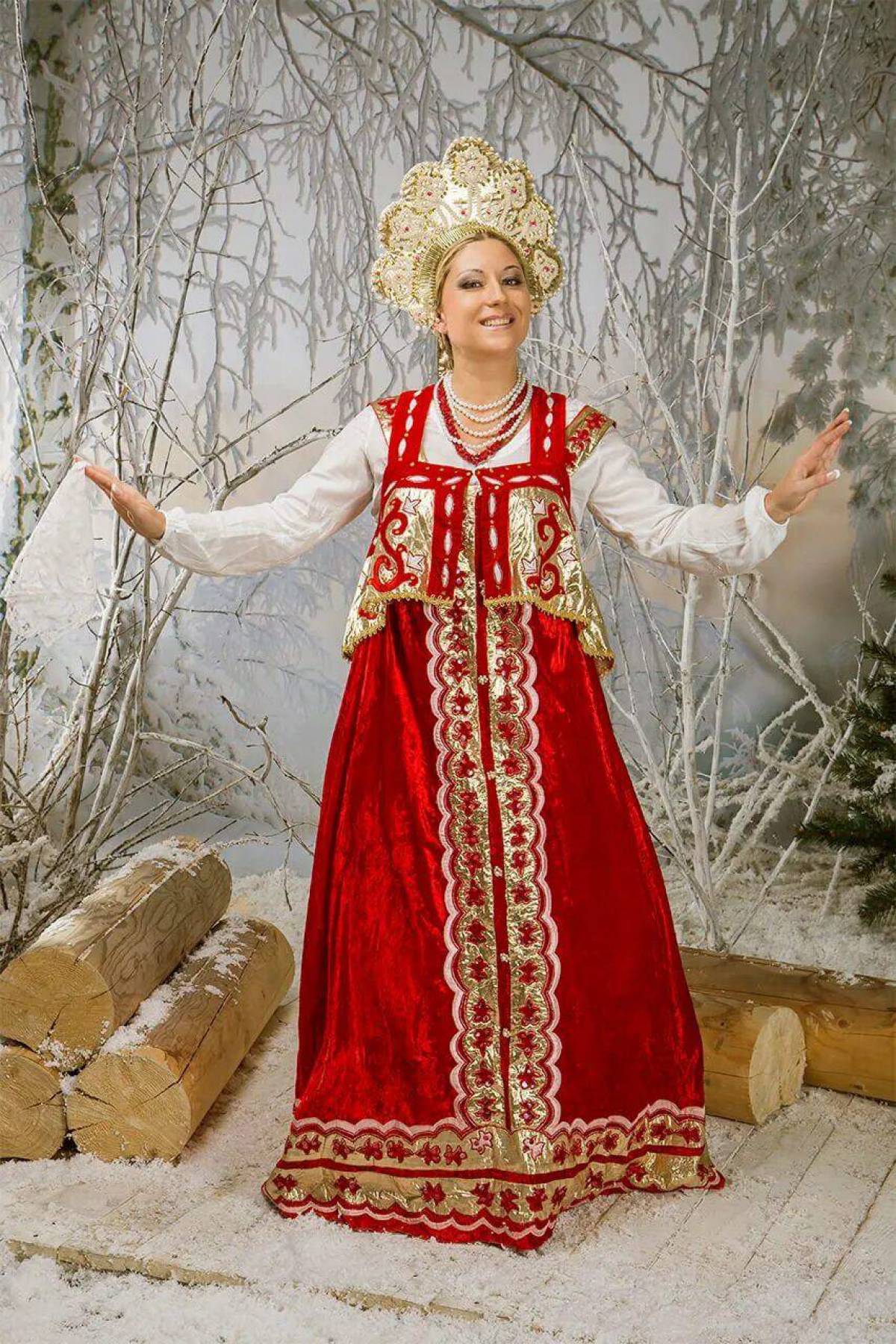 Girls in Slavic costumes in Basra